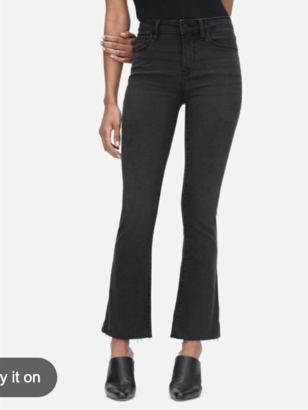 FRAME Le Crop Mini Boot jeans Size 28